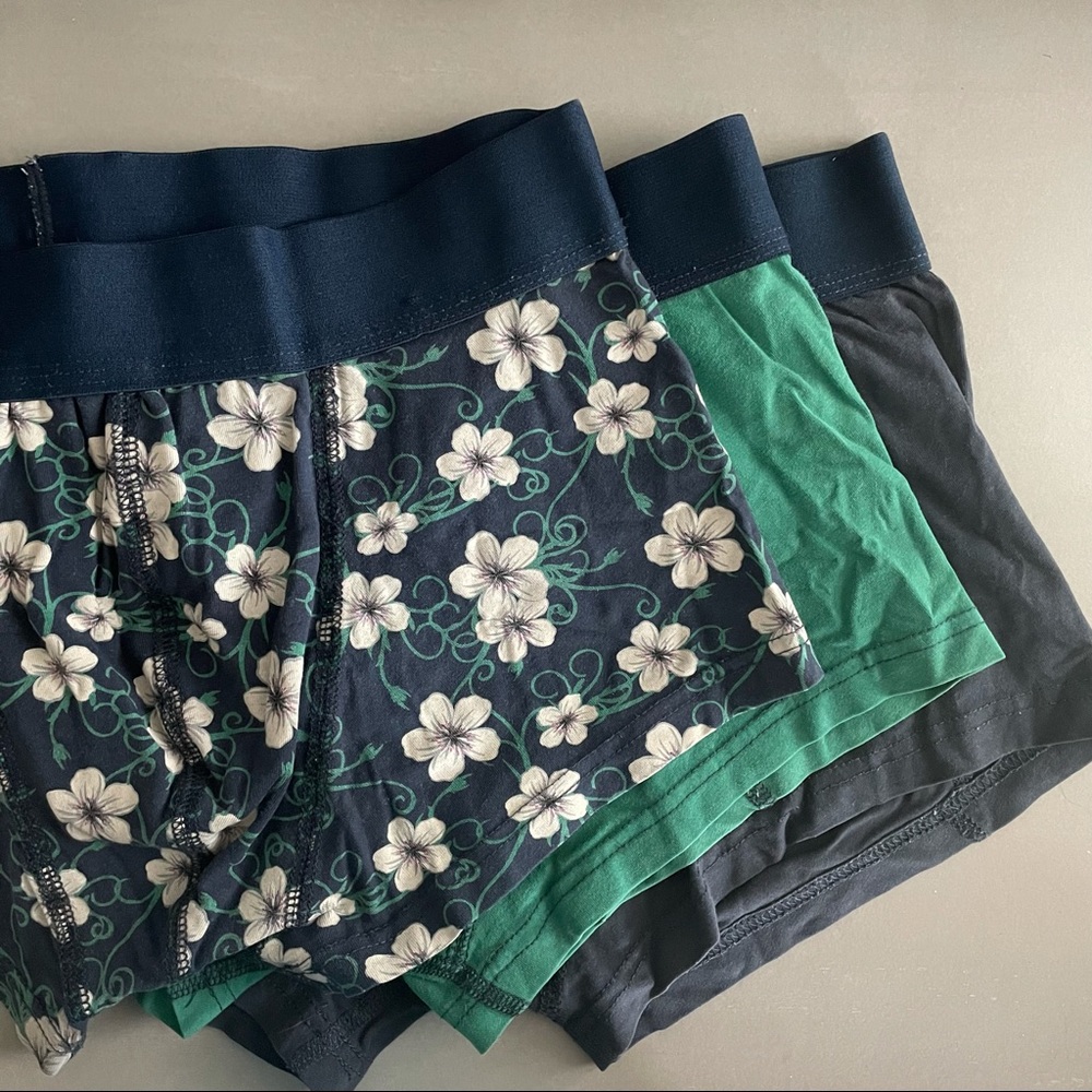 ASOS 3 piece boxer briefs set Medium